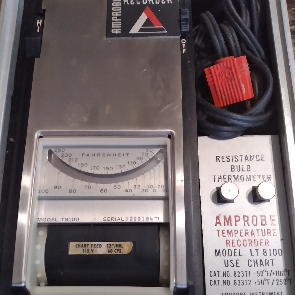 Collectible Vintage Amprobe lt8100